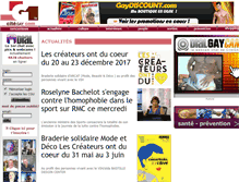 Tablet Screenshot of citegay.fr